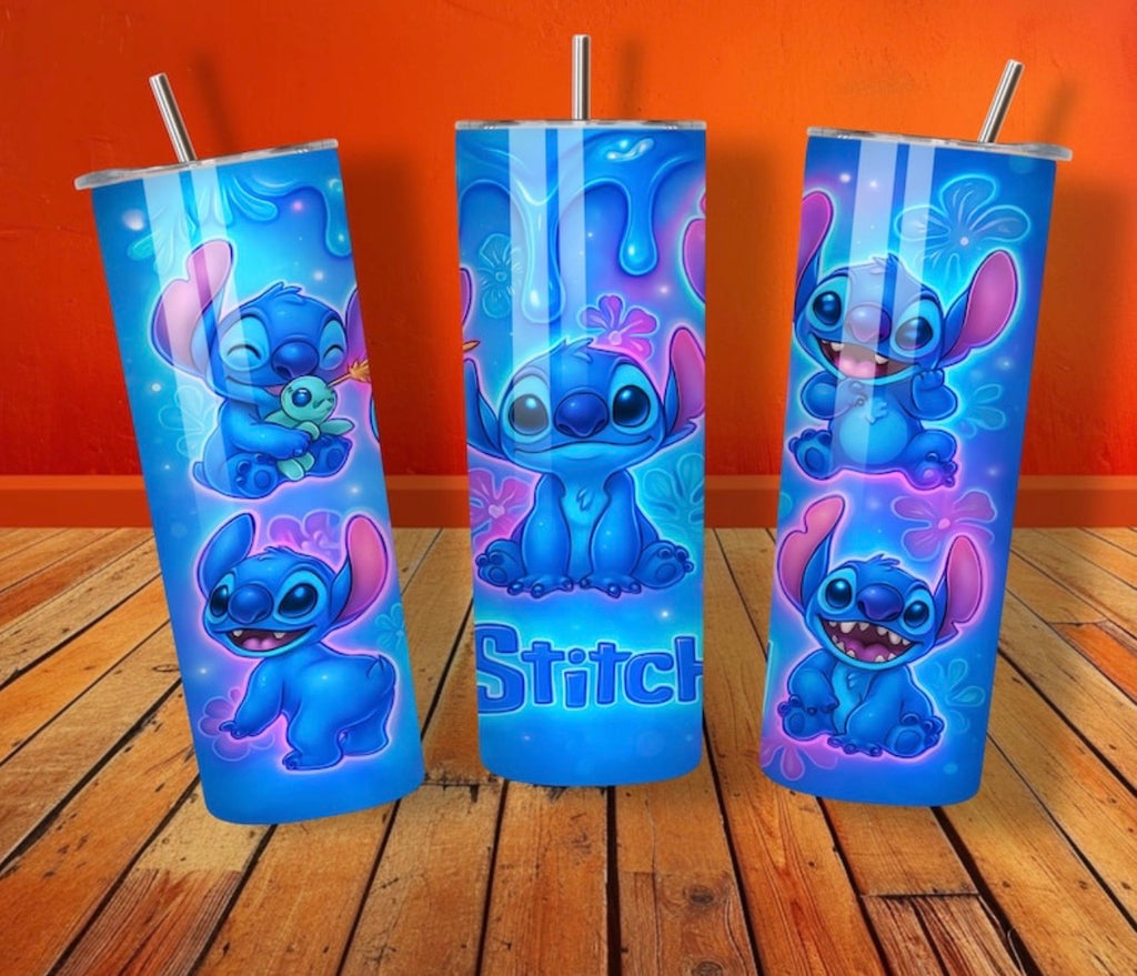 Vaso Térmico Stitch 20 Oz Personalizado – Diseño Divertido y Colorido