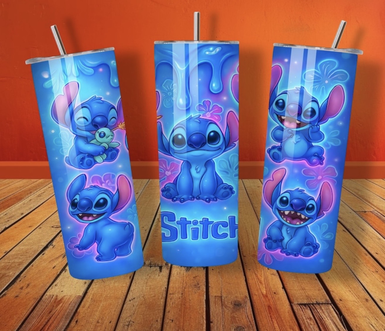 Vaso Térmico Stitch 20 Oz Personalizado – Diseño Divertido y Colorido