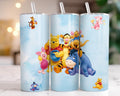 🍯🐻 Vaso Térmico 20 oz Winnie Pooh Friends Blue Edition