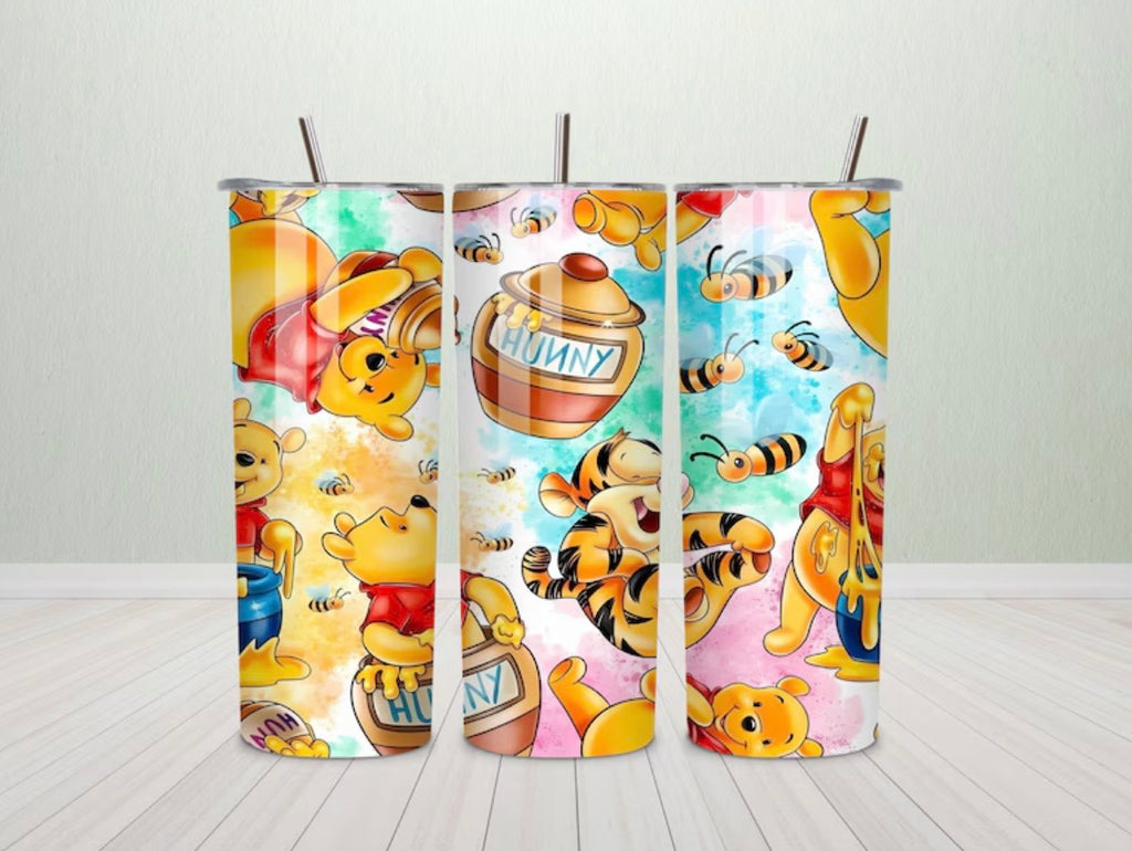 🍯🐯 Vaso Térmico 20 oz Winnie Honey Cute Edition