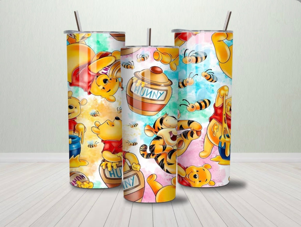 🍯🐯 Vaso Térmico 20 oz Winnie Honey Cute Edition
