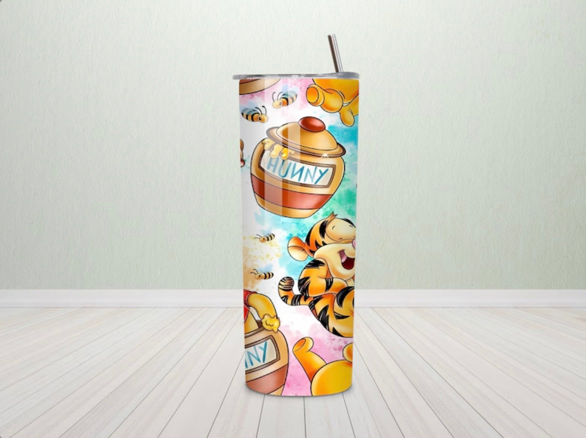 🍯🐯 Vaso Térmico 20 oz Winnie Honey Cute Edition